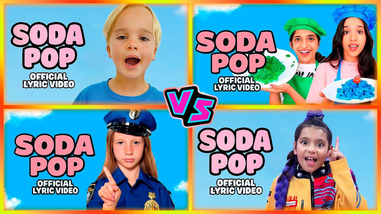 VLAD AND NIKI 🆚 SHFA 🆚 LIKE NASTYA 🆚 TOYS AND COLORS x SODA POP 🎶🎵 Who Is Best?