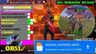 Ob51 Free Fire Mod Menu Unlimited Diamond Hack Ff Mod Menu Apk 2025