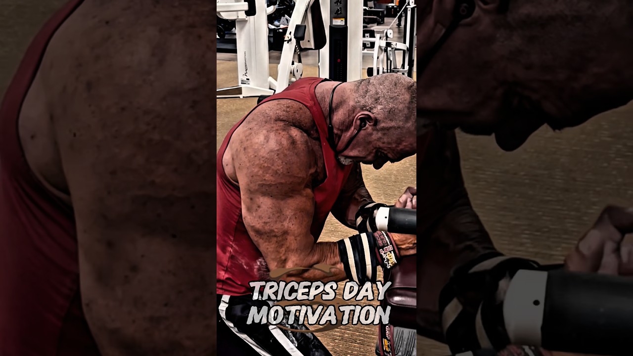 THE TRICEPS DAY MOTIVATION #workout #muscle #motivation