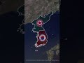 The Tragic Division of Korea: From Unity to Enemies  #geographyfacts