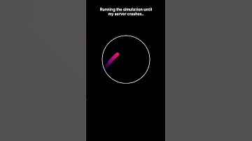 Ball bouncing simulation #adhd #music #code #space #python #physics #simulations #memes #science