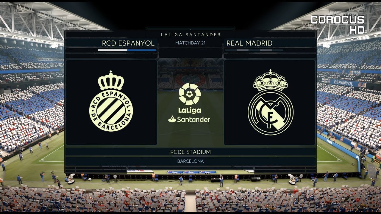 Espanyol vs Real Madrid - RCDE Stadium - 2018-19 La Liga - FIFA 19