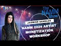 NAMM 2024 Artist Monetization Workshop - Highlight Reel - Jasmine Sandler Speaker