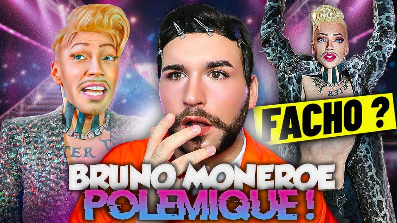 BRUNO MONEROE FAIT SCANDALE ! GAY MAIS FACHO ?! IL ADORE MARINE LE PEN … -  DEAR CHRISS