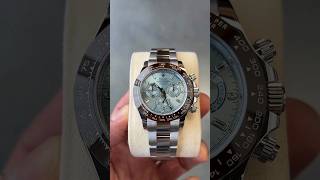 Rolex Daytona Ice Blue Retail Price 13,60,00$ Only What Do You Think? #rolex #daytona #luxurywatch