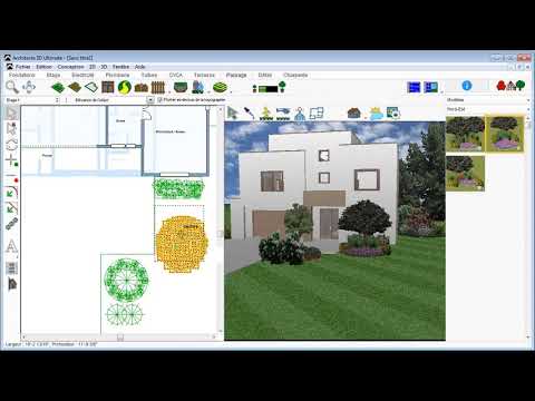 Vidéo: Apprentissage d'un logiciel d'aménagement paysager