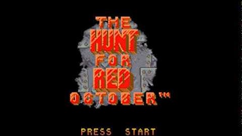 Intro-Demo - The Hunt for Red October (Europe, SNES)