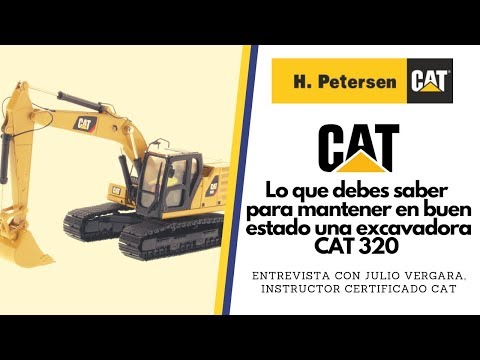 CAT: Lo que se debe saber para cuidar una excavadora 320