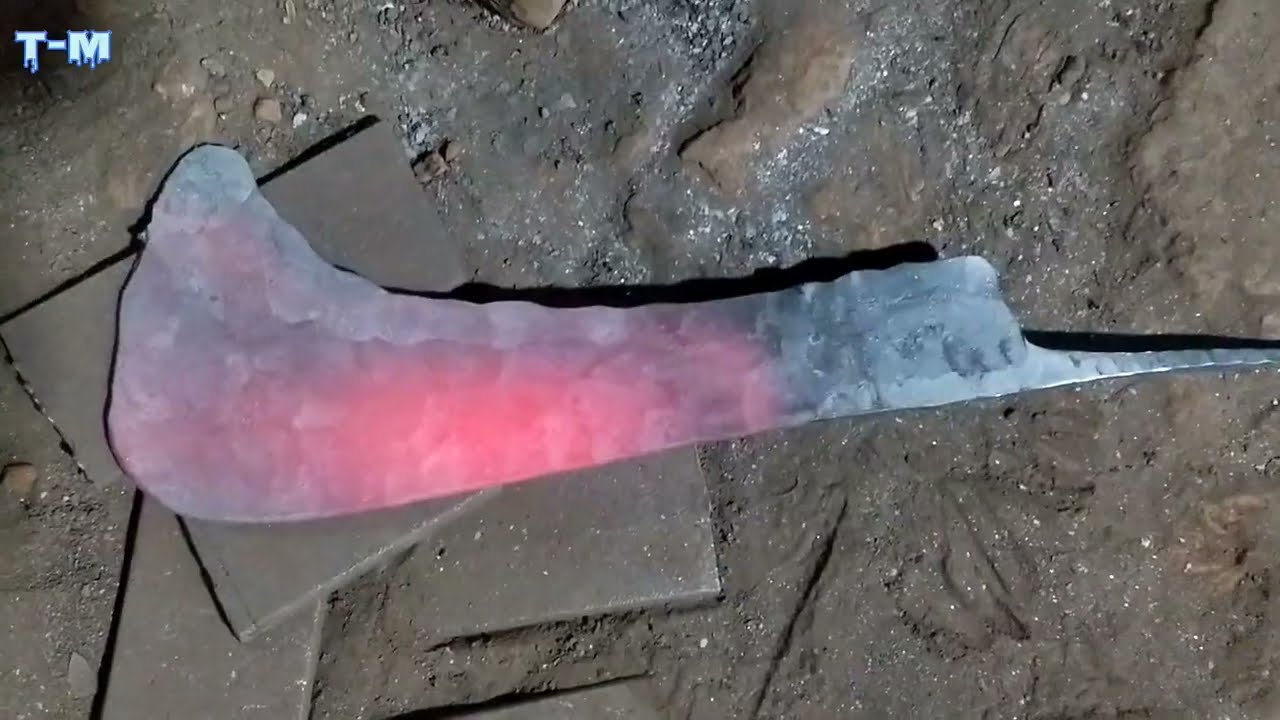 "How I Made a Massive 1 Kg Razor-Sharp Billhook – Must Watch!"TOOL MANUFACTURE