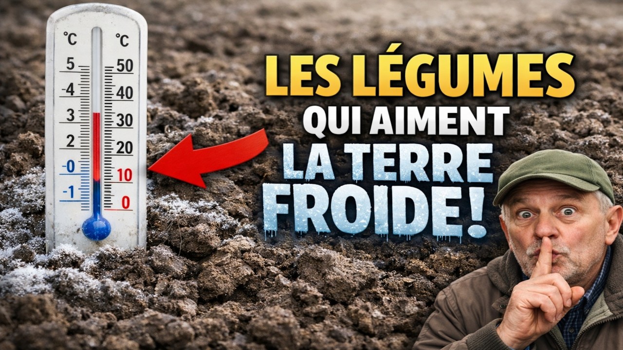 Le Secret des Jardiniers Révélé : 5 Légumes qui ADORENT la Terre Froide ! 🤫