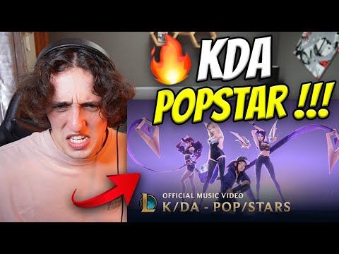 First Time Reacting To K/DA - POP/STARS Music Video (ft. Madison Beer, (G)I-DLE, Jaira Burns)