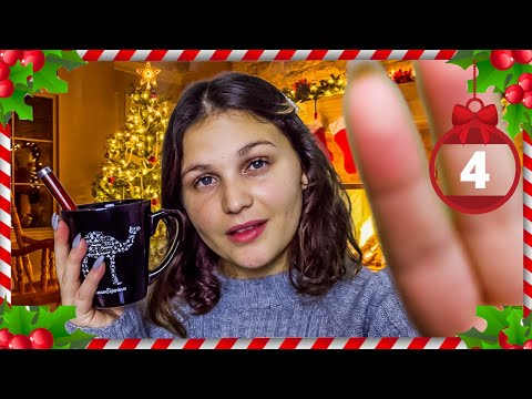 ASMR FRANÇAIS⎪ATTENTIONS PERSONNELLES au coin d'une cheminée 💜⭐️ (+ feu qui crépite)
