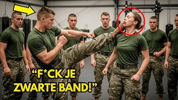 “F*ck op, nieuweling!” Ze sloegen haar tanden uit — tot bleek dat ze Navy SEAL met zwarte band is