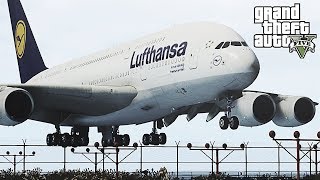 GTA 5 - Los Santos LSIA Plane Spotting #4 (HD)