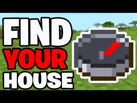 How To Use Compass In Minecraft To Find Your House! - Java & Bedrock