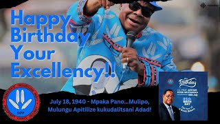 Happy Birthday, Your Excellency — Best Wishes in the Upcoming Elections! — From Nyasa VoiceBox
