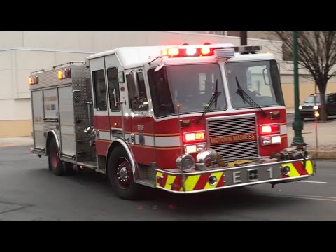 Reading Fire Department Engine 1 Responding 2/7/19