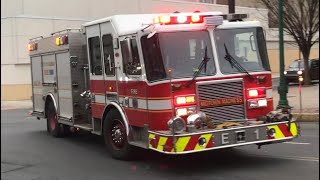 Reading Fire Department Engine 1 Responding 2/7/19