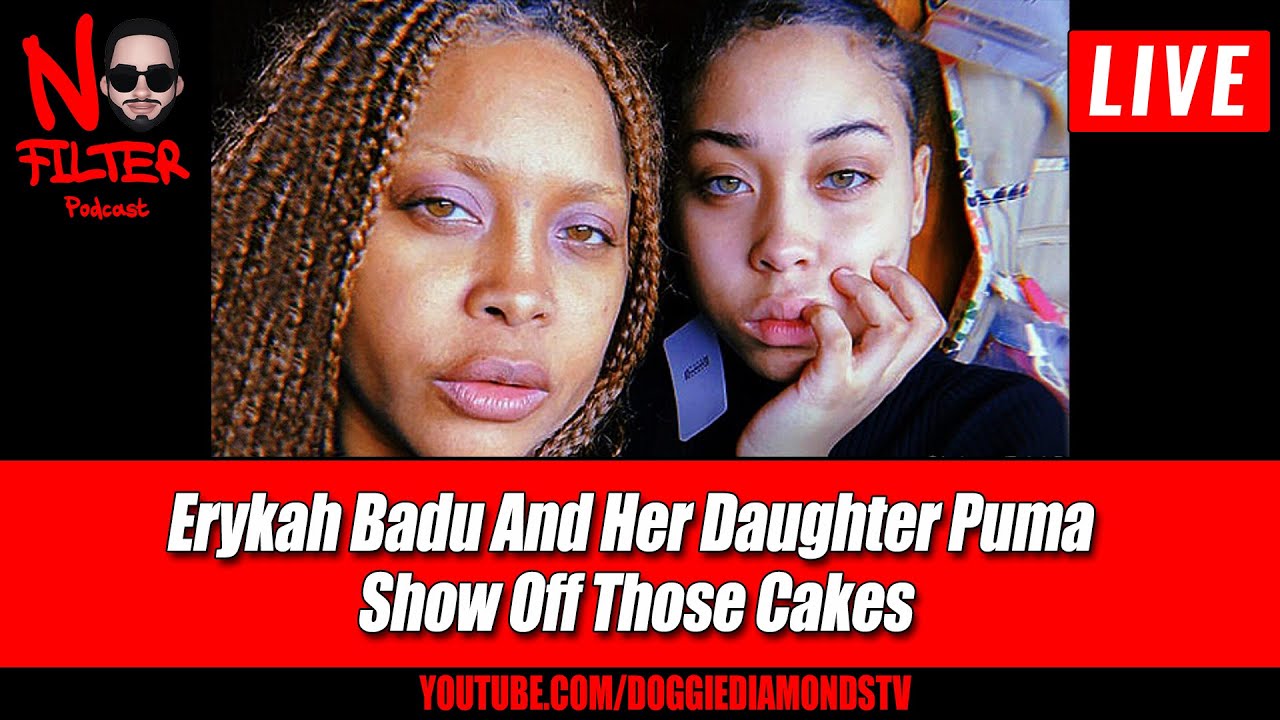 Badu Her Daughter Puma Those Cakes - YouTube
