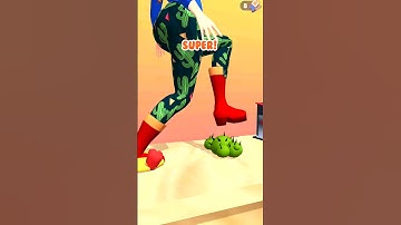 Tippy😲 Toe Run😂 Part 6 #gaming #funny #shortsfeed #shorts