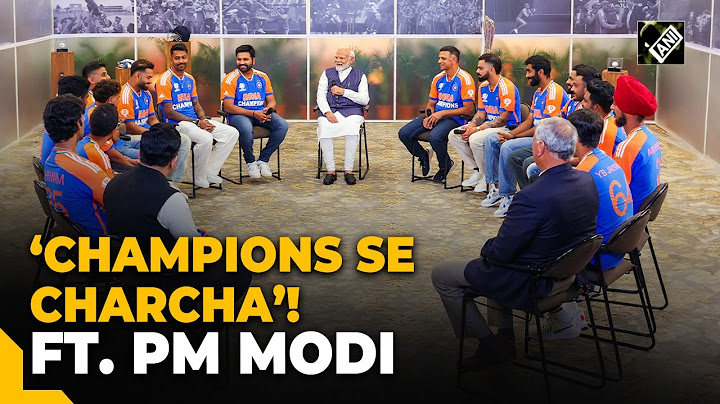 PM Modi’s full interaction with World Cup Champions at his residence in Delhi