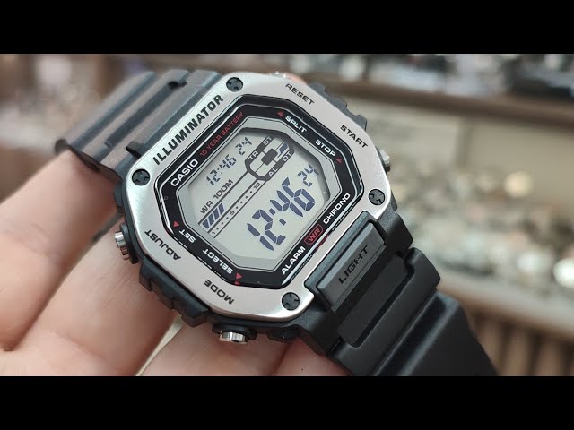 UNBOXING MWD-110H-1AVEF YouTube CASIO -