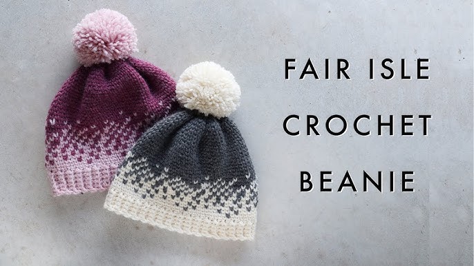 Free Knit Look Crochet Beanie Pattern: the Medalist Hat • Salty Pearl  Crochet