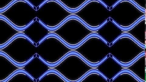 Blue Lines Waves | BACKGROUND ANIMATED GRAPHICS | Loop Video(ROYALTY FREE)
