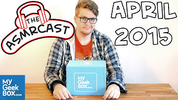 ASMR My Geek Box April 2015 Mystery Box - Alliance - Unboxing & Review