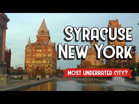 New York’s Most 😍UNDERRATED City? Syracuse Travel Guide