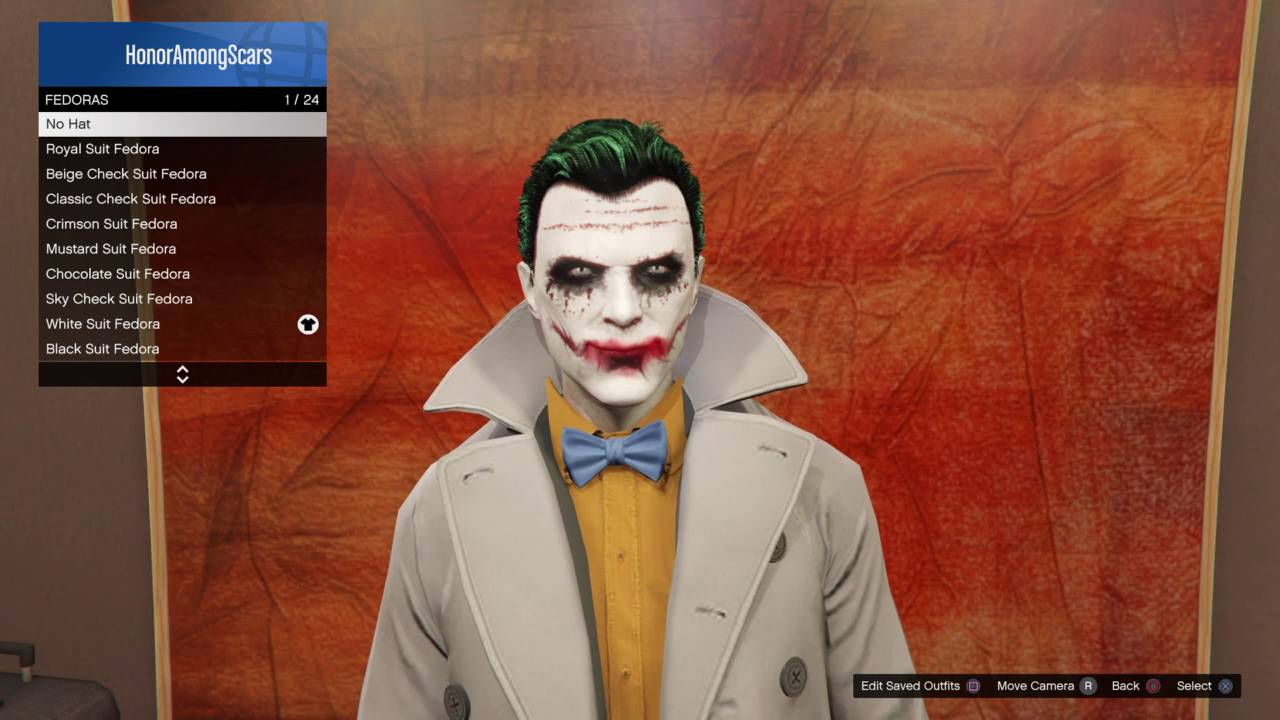 Grand Theft Auto 5 Online Batman the Mask of the Phantasm Joker Trench