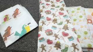 ✨ Elevate your packaging with beautiful custom wrapping tissue paper!
