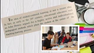 lesson 12 :INFORMATION TECHNOLOGY IN SUPPORT OF STUDENT - CENTER LEARNING
