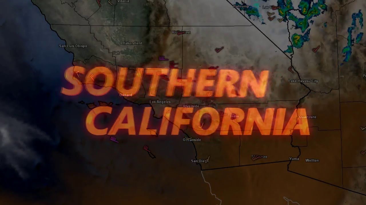 Inside Slider Southern California Winds and Thunderstorms 4/25/16 YouTube