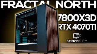 Fractal North ProArt 4070Ti + 7800X3D PC Build!