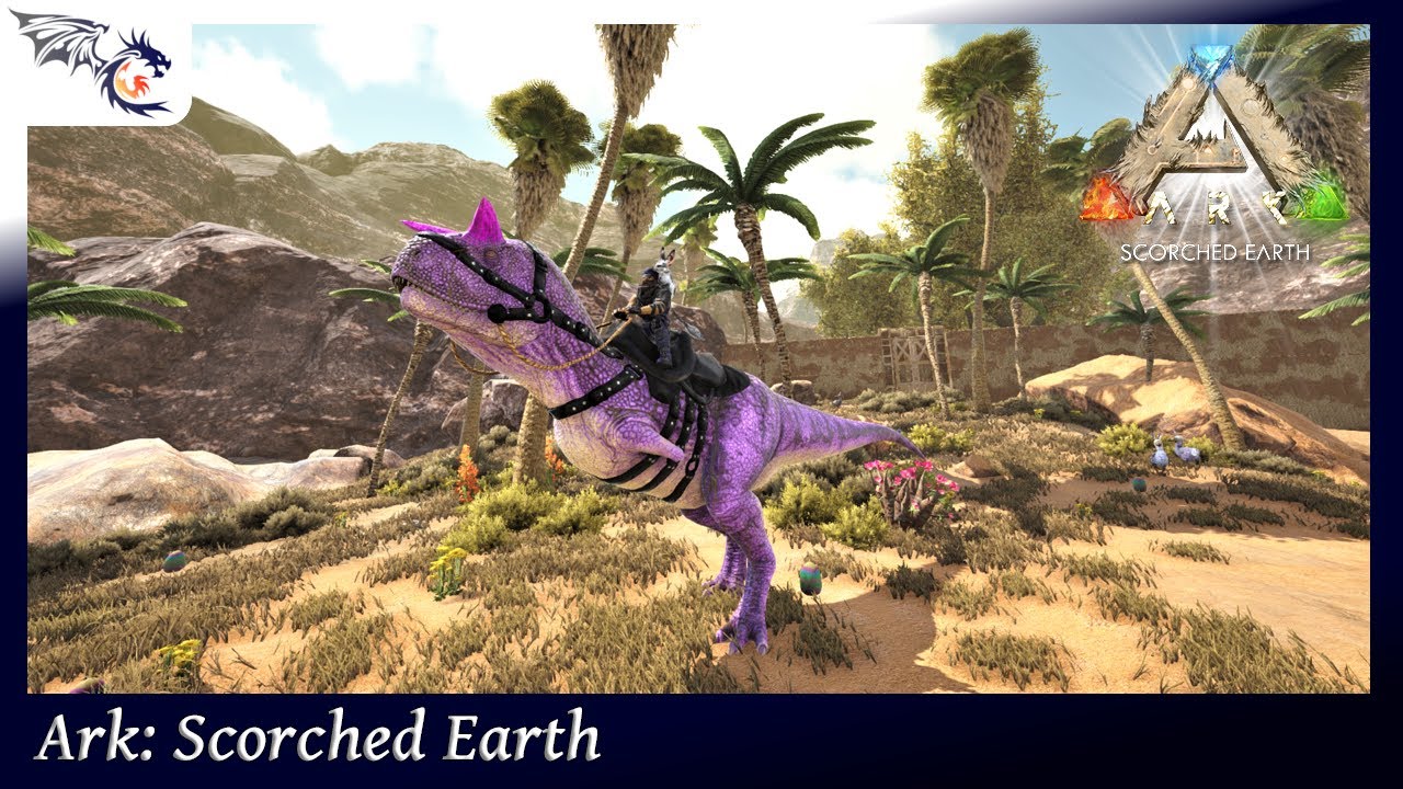 Cotton Candy Carno Taming ARK Scorched Earth 34 YouTube