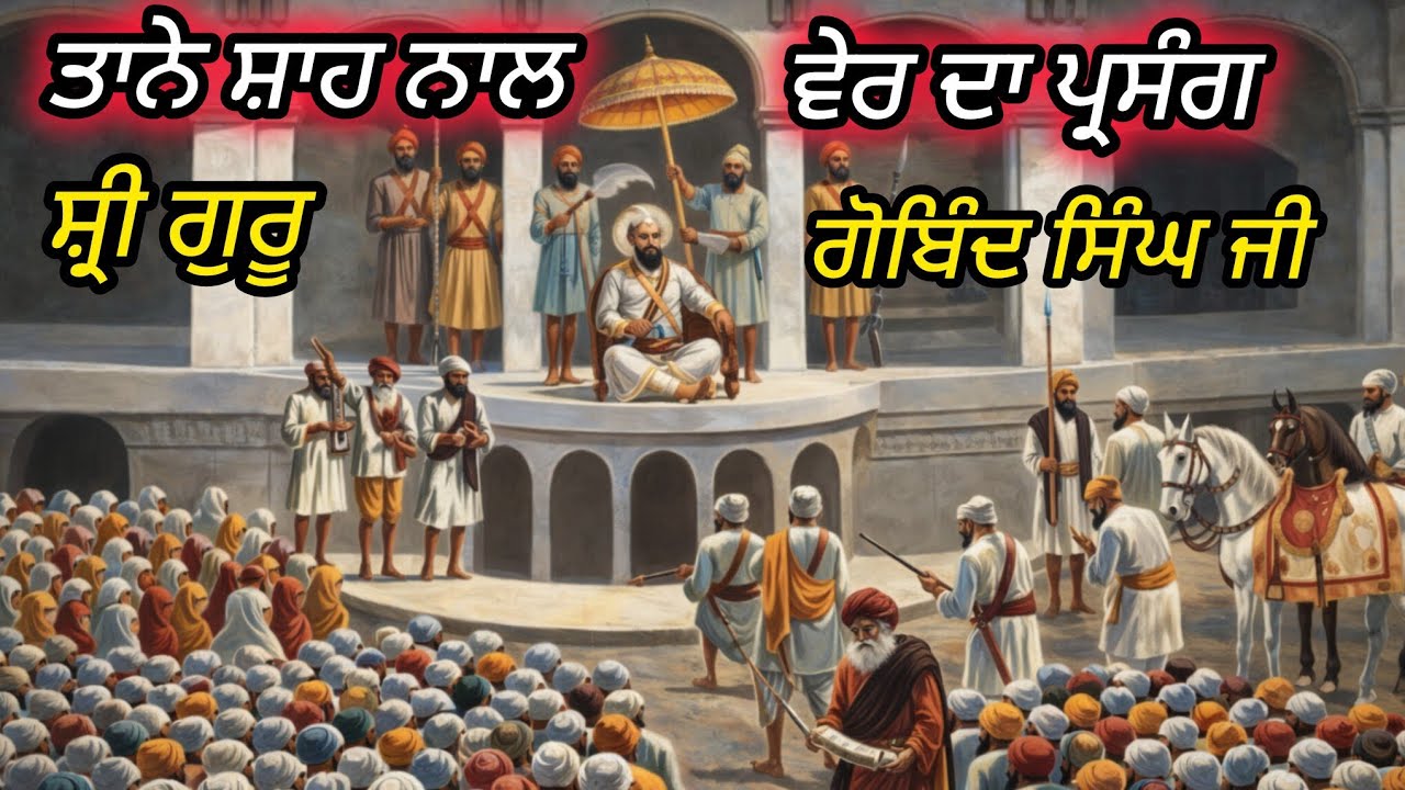 ਤਨੇਸ਼ਾਹ ਨਾਲ ਵੈਰ ਦਾ ਪ੍ਰਸੰਗ |Giani Sher Singh Ji Gurbani Remix Katha |Sri guru Gobind Singh Ji Maharaj