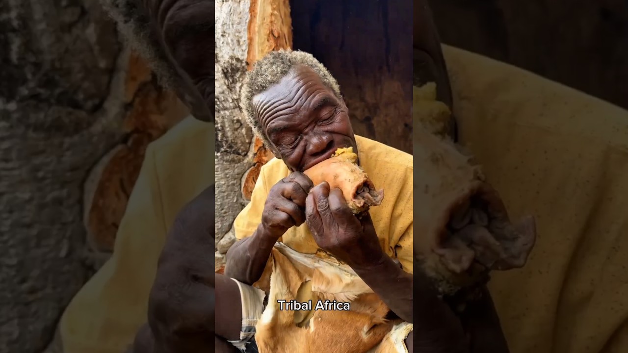 Old Bushman Loves Baboon Meat 🍖 | 