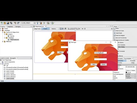 Criando uma Tela de Login - Interface gráfica em Java - Netbeans 2021