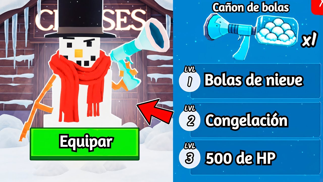 Hice SPEEDRUN a la NUEVA ACTUALIZACIÓN con la CLASE HOMBRE DE NIEVE en 99 NOCHES