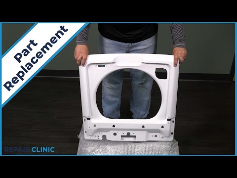 GE Washer Top Panel Replacement WH44X24383 - YouTube