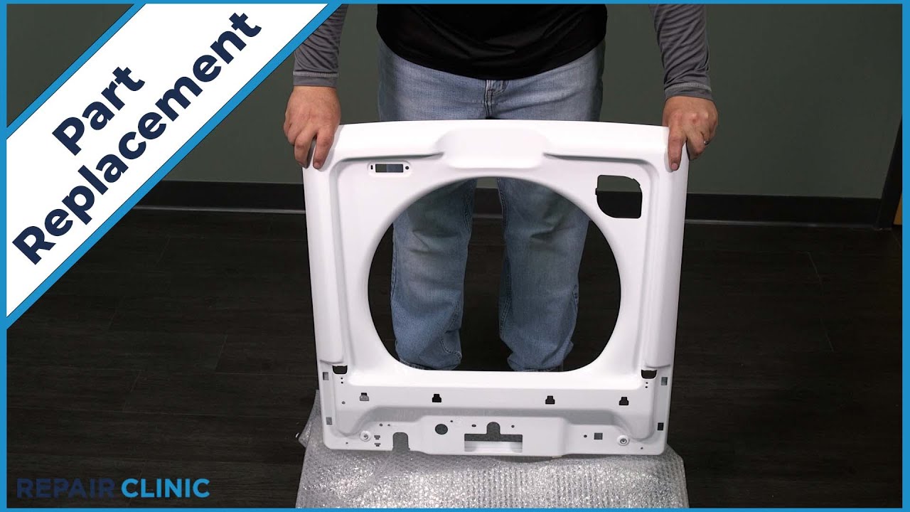 GE Washer Top Panel Replacement WH44X24383 YouTube
