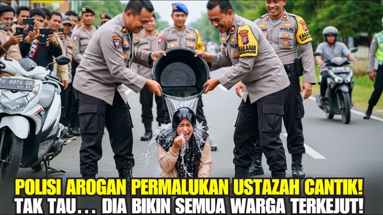 SALAH PILIH KORBAN! POLISI AROGAN INI TUMBANG SETELAH LECEHKAN USTAZAH CANTIK