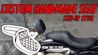 How to make a motorcycle seat from scratch Step-Up Style DIY Cruiser Cafe Racer Scrambler