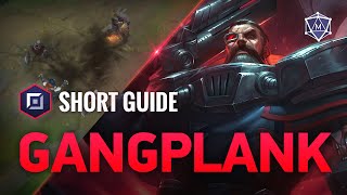 How to play Gangplank Top In Season 12! Mobalytics Short Guides