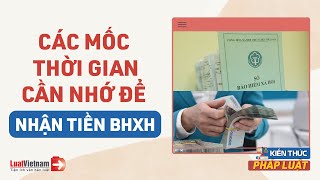 Cần Nhớ: Hạn Nộp Hồ Sơ Để Nhận Được 8 Khoản Trợ Cấp BHXH | LuatVietnam