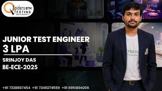Video With CompanyQSpiders BTM Student Cracks Top MNC Interview | Placement Success Story