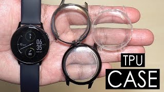 Samsung Galaxy Watch Active 2 Full Coverage TPU Protective Case [4K]