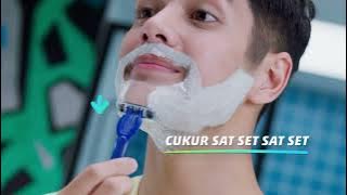 BARU! GILLETTE FLEXI VIBE - CUKUR SAT SET SAT SET