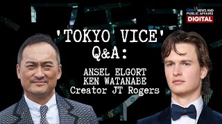 Tokyo Vice Q&A Ansel Elgort, Ken Watanabe, And Creator Jt Rogers Gma Digital Specials